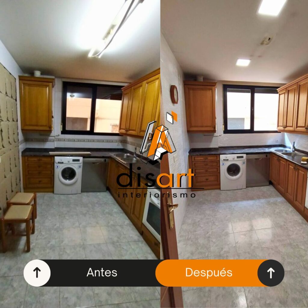 Cambio de alicatado en Cocina