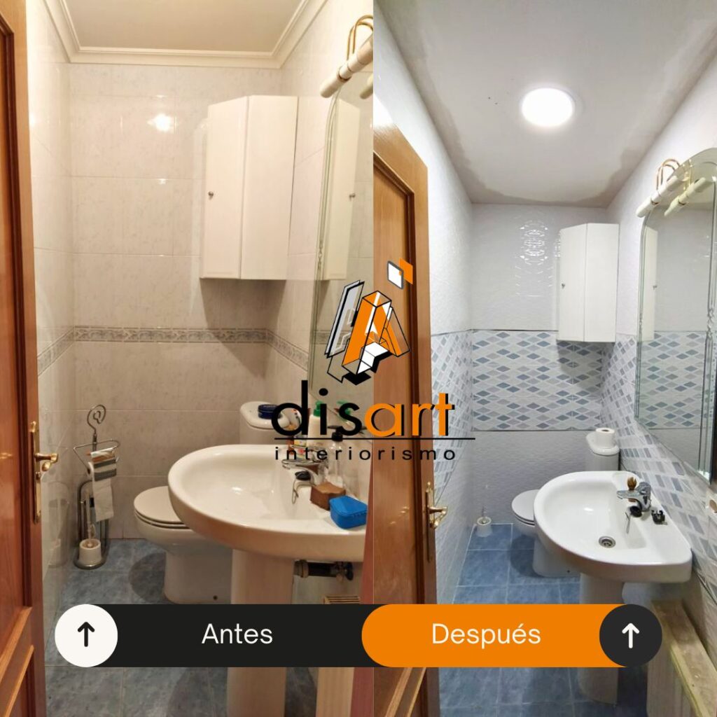 Reforma de bano dando una nueva imagen 1